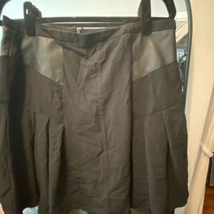 Nanette Lepore Black Mini Skirt